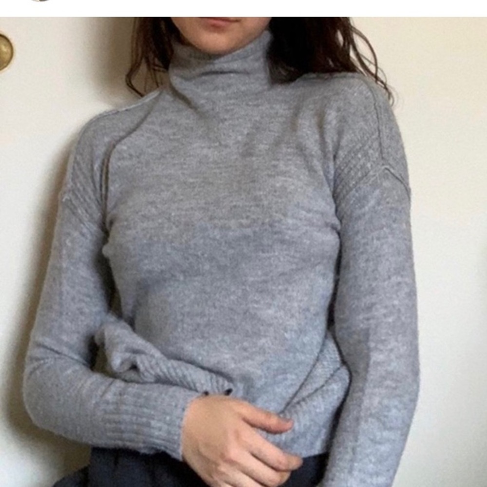 Gray Turtleneck - image 2